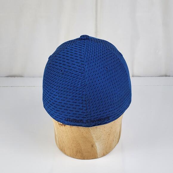 UNDER ARMOUR Outdoor Embroidered Logo Blue & Green Mesh Hat Youth Size S/M - Picture 3 of 11